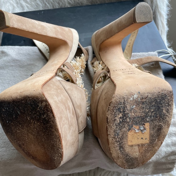 BRIAN ATWOOD fringe and chain trimmed sandals - Picture 8 of 10